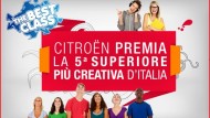 Citroën premia le quinte superiori più creative d’Italia