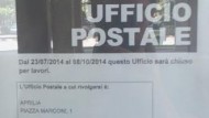 Chiuso per lavori l’Ufficio postale di Via Lussemburgo fino ad ottobre