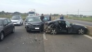 Incidente sulla Pontina: due auto coinvolte, feriti lievi