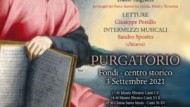 Venerdì 3 settembre nel centro storico di Fondi lettura integrale e itinerante della Divina Commedia.