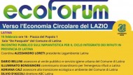 Latina, Circolo Arcobaleno Legambiente: sesta edizione di Ecoforum