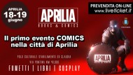 Aprilia Books and Comics: il nuovo evento dedicato a libri e fumetti