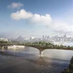 Londra: uno spazio verde sospeso sulle acque del Tamigi