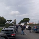 Brutto scontro in zona Borgo Piave: Pontina bloccata