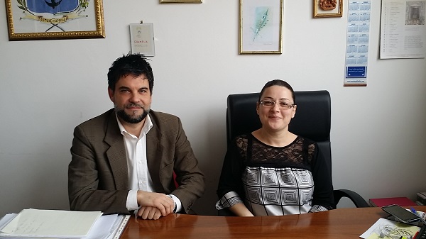 Assessori Vincenzo Marchitti e Francesca Barbaliscia