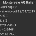 Nuova scossa di terremoto in Centro Italia