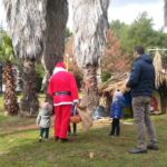 Babbo Natale ritira le letterine dei bambini al Quartiere Agroverde