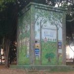 Dipinto su Cabina Enel al quartiere Agroverde, la foto verrà postata sul sito ufficiale