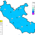 Allerta meteo: altri due giorni di codice giallo in tutto il Lazio