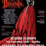 Al Teatro Europa di Aprilia appuntamento con lo spettacolo “Dracula”.