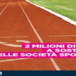 Covid: sport, due mln per società sportive dialettantistiche.
