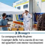 Lazio: la missione dell’ASL di vaccinare i novax.
