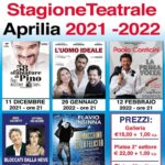 Aprilia, parte la stagione 2021/22 del Teatro Europa.
