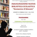 Aprilia: nuova biblioteca dell’Istituto Garibaldi, venerdì l’inaugurazione