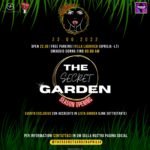 The Secret Garden, il nuovo evento di Aprilia: prima festa giovedì 23.