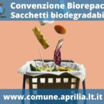 Aprilia: convenzione Biorepack sacchetti biodegradabili.