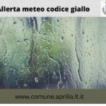 Regione Lazio: allerta meteo per la giornata di oggi