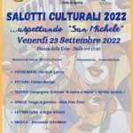 Aprilia: salotti culturali 23 e 24 settembre.