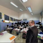 Aprilia: i carabinieri incontrano i bambini delle scuole primarie di primo grado.
