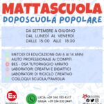 L’ Ex Mattatoio apre un doposcuola ad Aprilia: il MattaScuola.