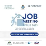 Job Meeting 2023: sabato 14 ottobre la terza edizione.