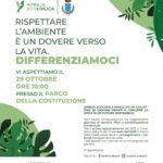 29 Ottobre: Raccolta Ecologica nel Parco della Costituzione organizzata da Aprilia Ecologica.