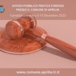Avviso pubblico per l’ammissione alla pratica forense presso l’avvocatura civica.