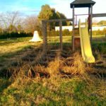 Il parco giochi di Via Selciatella ancora senza manutenzione